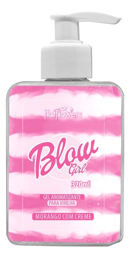 Blow Girl – Gourmet Strawberry Cream Kissable Gel &amp; Massage Duo320ml - BuyBrazil