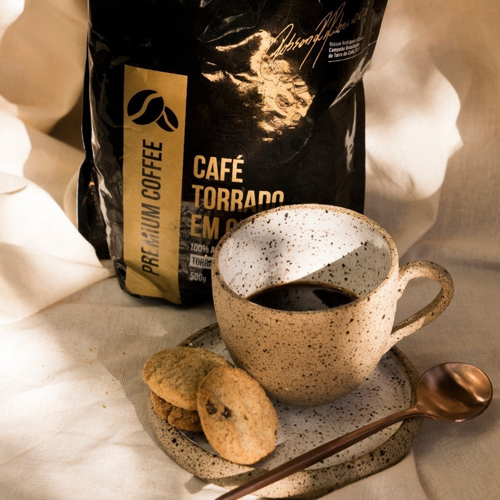 Roasted Coffee Beans Espresso Arabica Dark Roast Beans 1kg Gourmet Cafe Italle - BuyBrazil