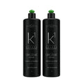 K1 Cosmetics kit Organic Repair Progressive Brush Without Formaldehyde Anti-residue Shampoo and Volume Reducer 2x1000ml/33.8 fl.oz - BuyBrazil