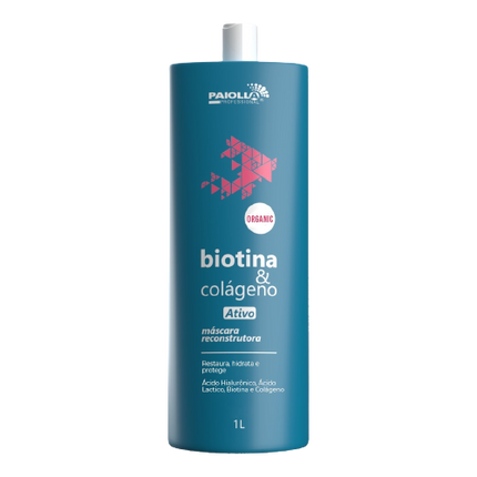 Paiolla Biotin and Collagen Reconstruction Mask + Detangling Shampoo 2x1000ml/33.8 fl.oz.