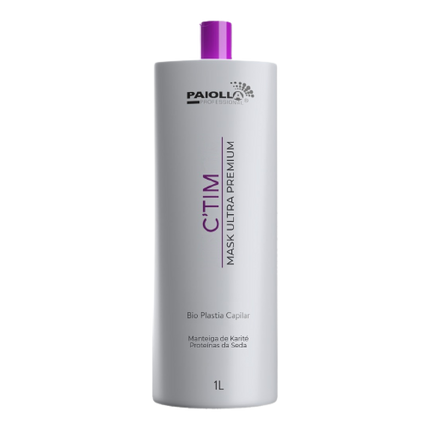 Paiolla Ctim Mask Ultra Premium Reconstructory Mask + Ctim Anti-Residue Shampoo 2x1000ml/33.8 fl.oz.