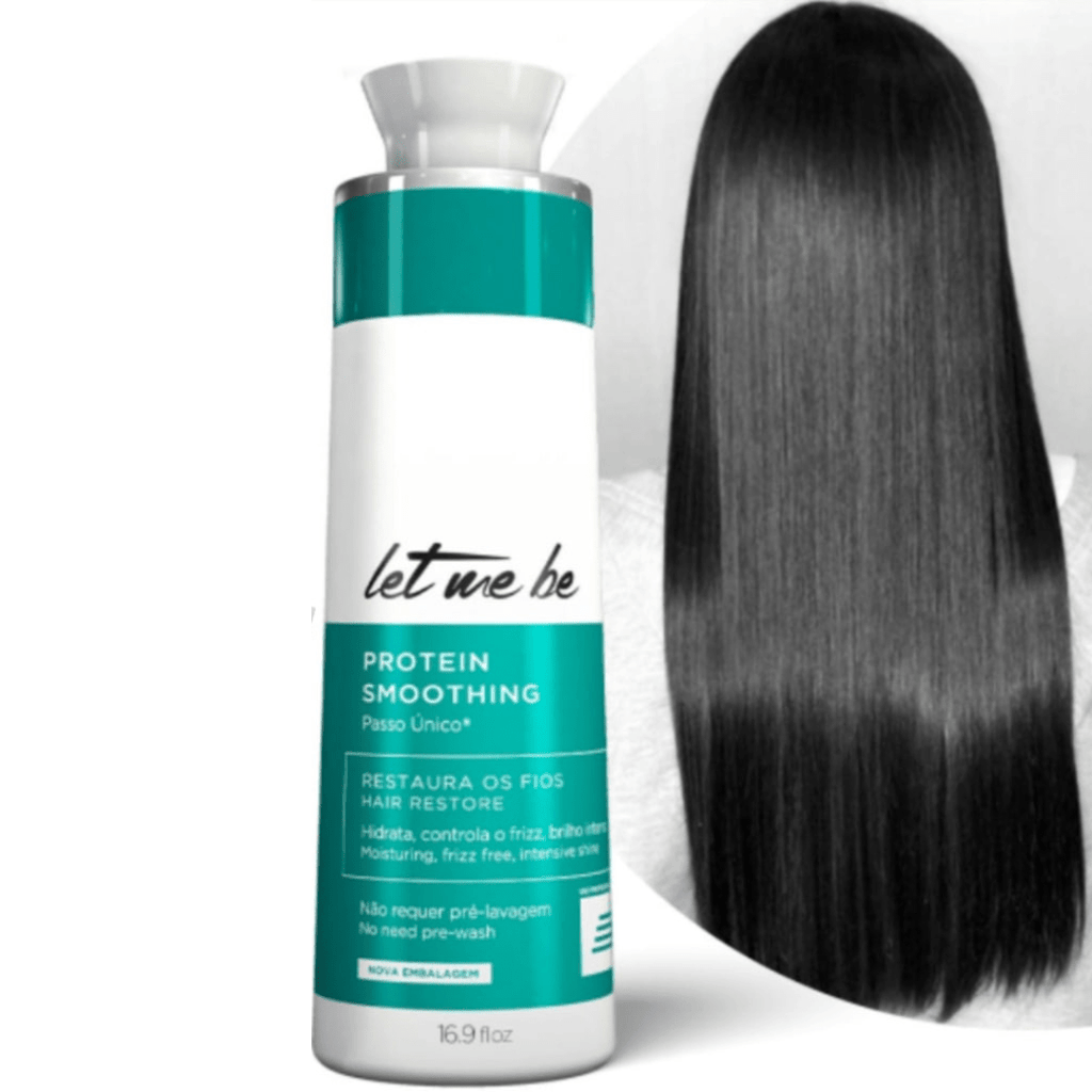 Let Me Be Protein Smoothing Treatment Single Step Formaldehyde-free 1000ml/ 33.8fl.oz. - BuyBrazil