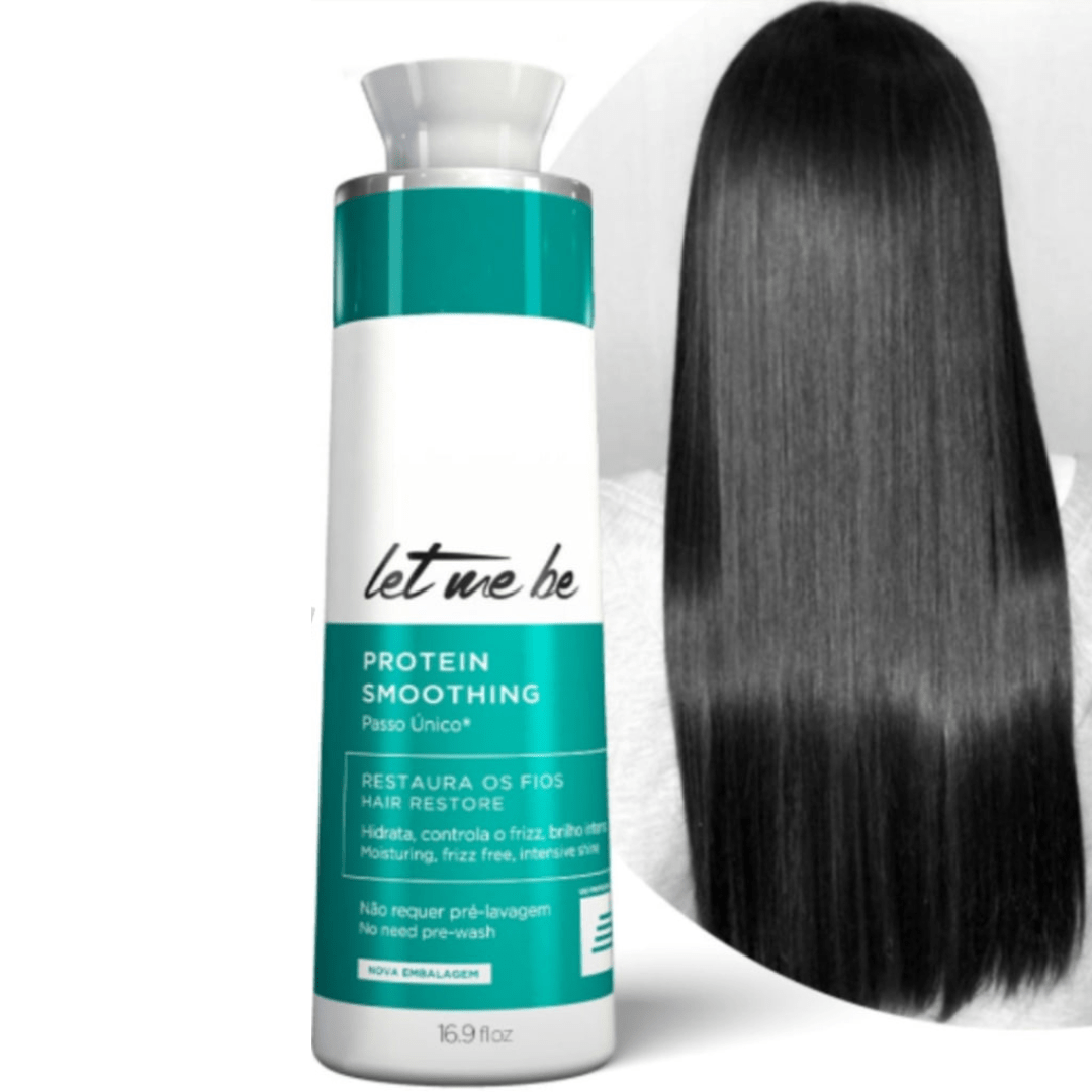 Let Me Be Protein Smoothing Treatment Single Step Formaldehyde-free 1000ml/ 33.8fl.oz. - BuyBrazil