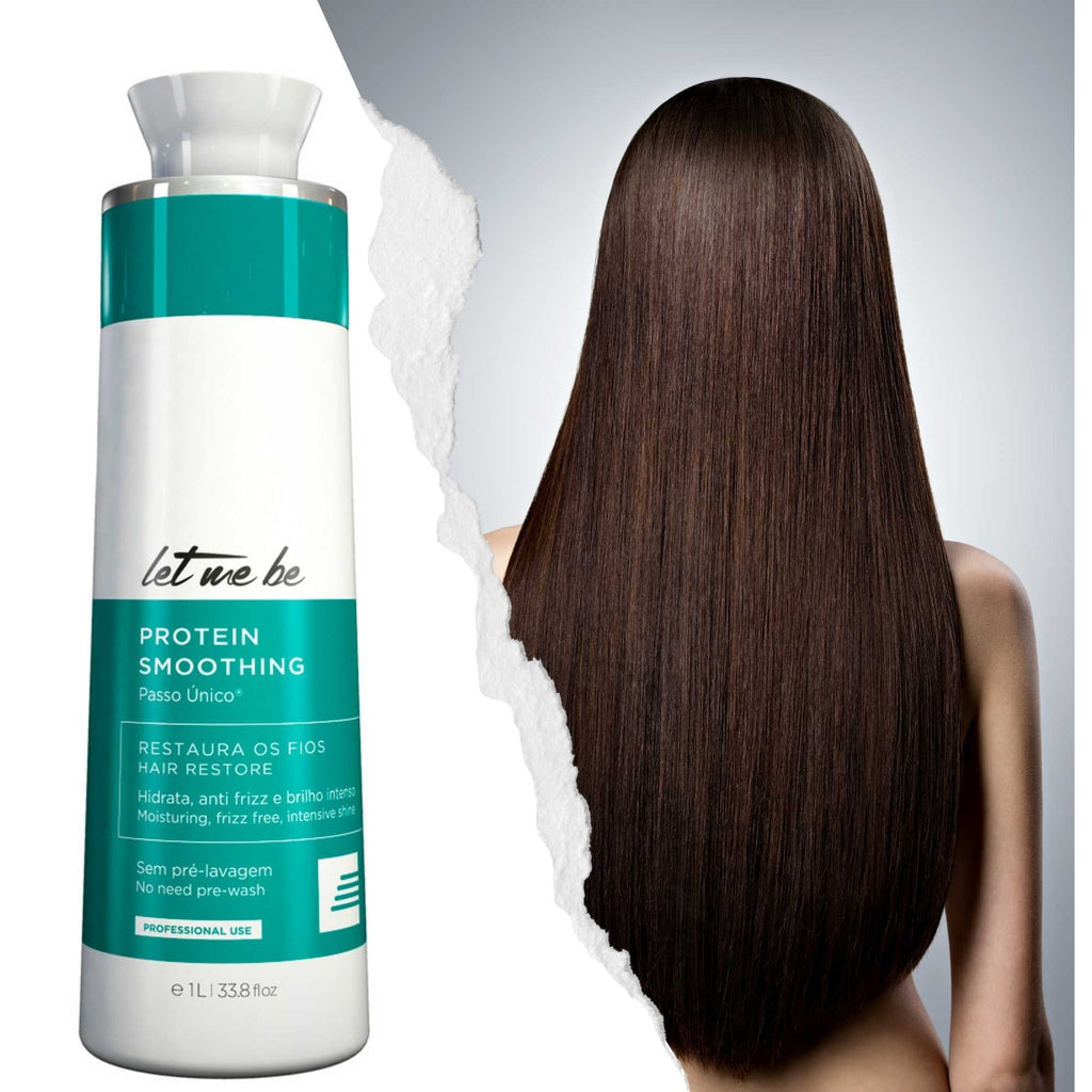 Let Me Be Protein Smoothing Treatment Single Step Formaldehyde-free 1000ml/ 33.8fl.oz. - BuyBrazil