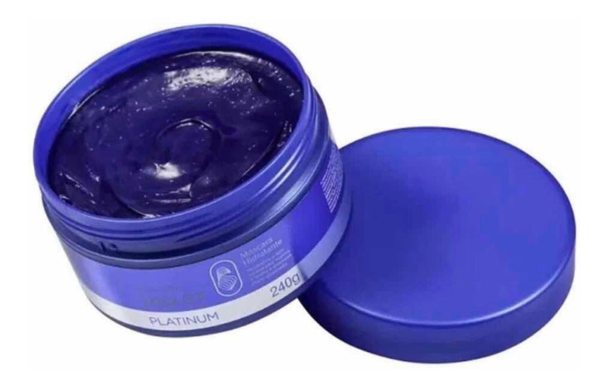 Máscara Hidratante Violet Platinum Lowell - 240g - BuyBrazil