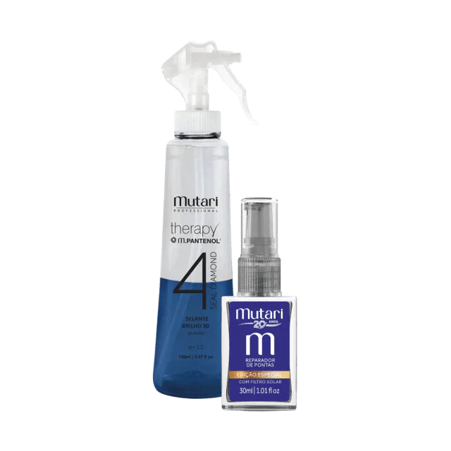 Mutari - Kit For Split Ends Mutari Seal Diamond 150ml And Tip Repairer 30ml - BuyBrazil