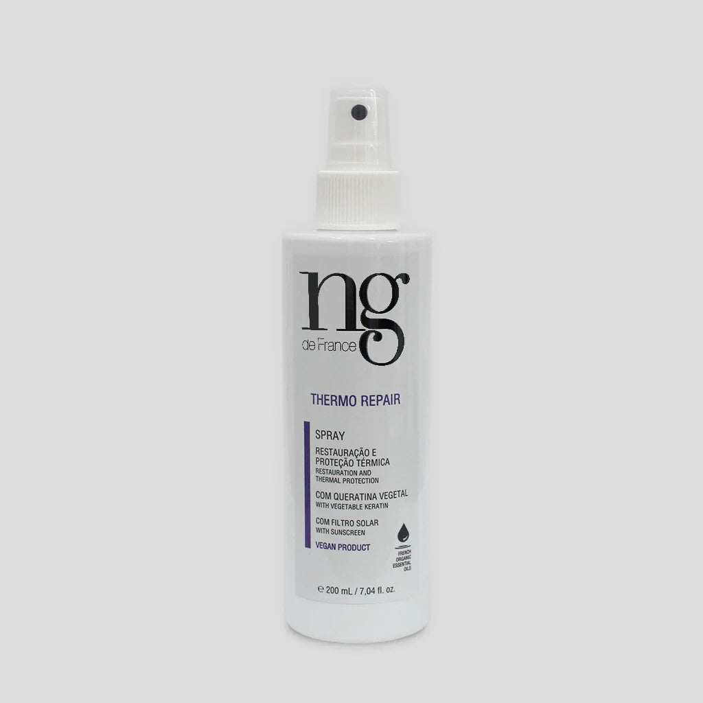 NG de France Spray Thermo Repair 200mL: Ultimate Heat Protection and Hair Nourishment - BuyBrazil