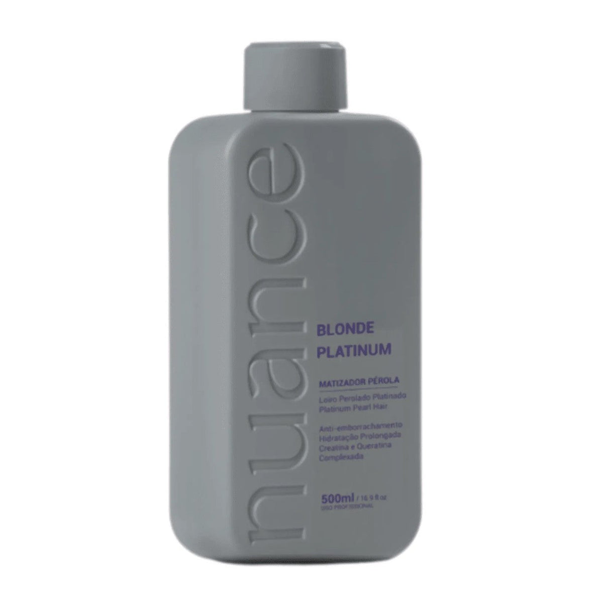 Nuance Professional Blonde Platinum Hair Pearl Toner 500ml/ 16.9 fl.oz. - BuyBrazil