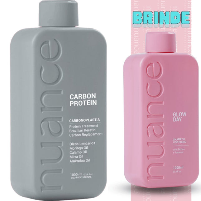 Nuance Professional - Progressive Carbon Protein - Cabonoplasty 1l Nuance - BuyBrazil