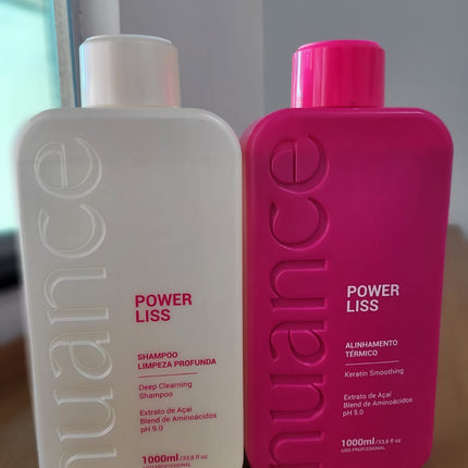 Nuance Professional - Progressive Power Liss 1000ml/33.8 Fl.Oz. - BuyBrazil