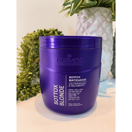 Nuance Professional Btox Blond Tinting Cauterization and Sealing 1Kg/35.2 oz.