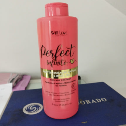 Will Love Perfect Infinite Termoliss Capillary Restricturing 0% Formol 1L 33.8 fl.oz.