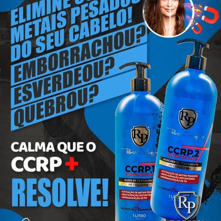 Robson Peluquero - CCRP Activated Charcoal 2X1000ml/33.8fl.oz. - BuyBrazil