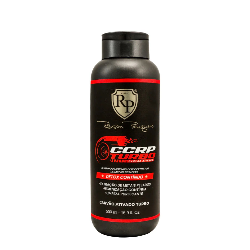 Robson Peluquero CCRP Turbo Activated Carbon Kit 500ml/16.9 fl.oz. - BuyBrazil