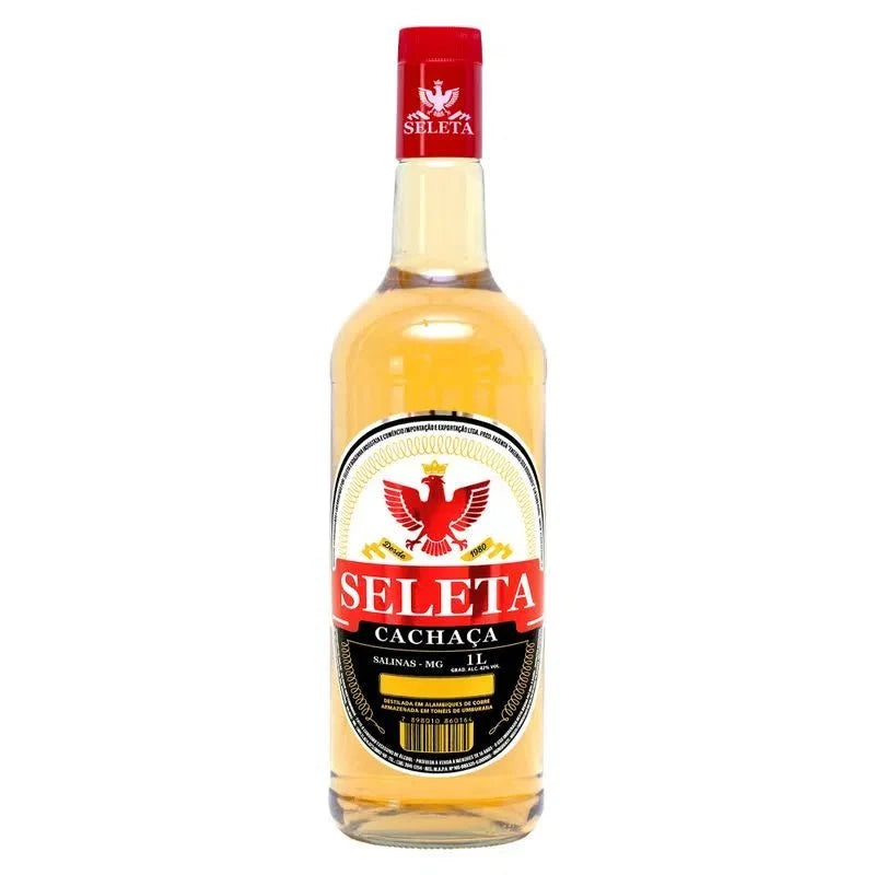 Cachaça Seleta Ouro 1000ml/33.8 fl.oz. - BuyBrazil