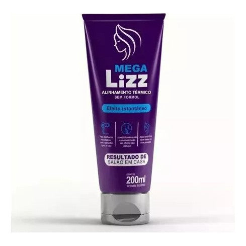 Kit 3 Formaldehyde-Free Progressive Original Megalizz Mega Lizz