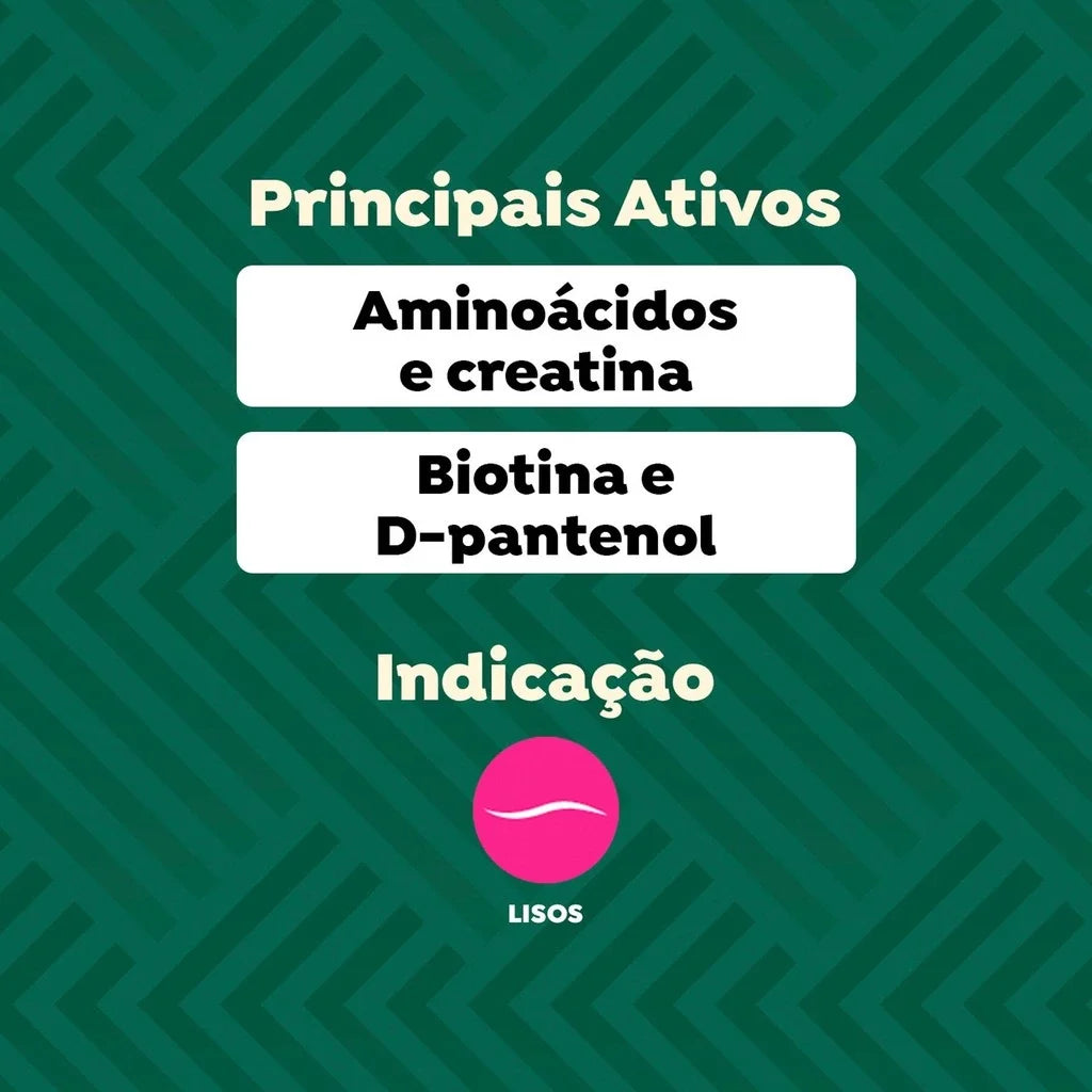 Recarga de Queratina Meu Liso Restauração Intensa 80g