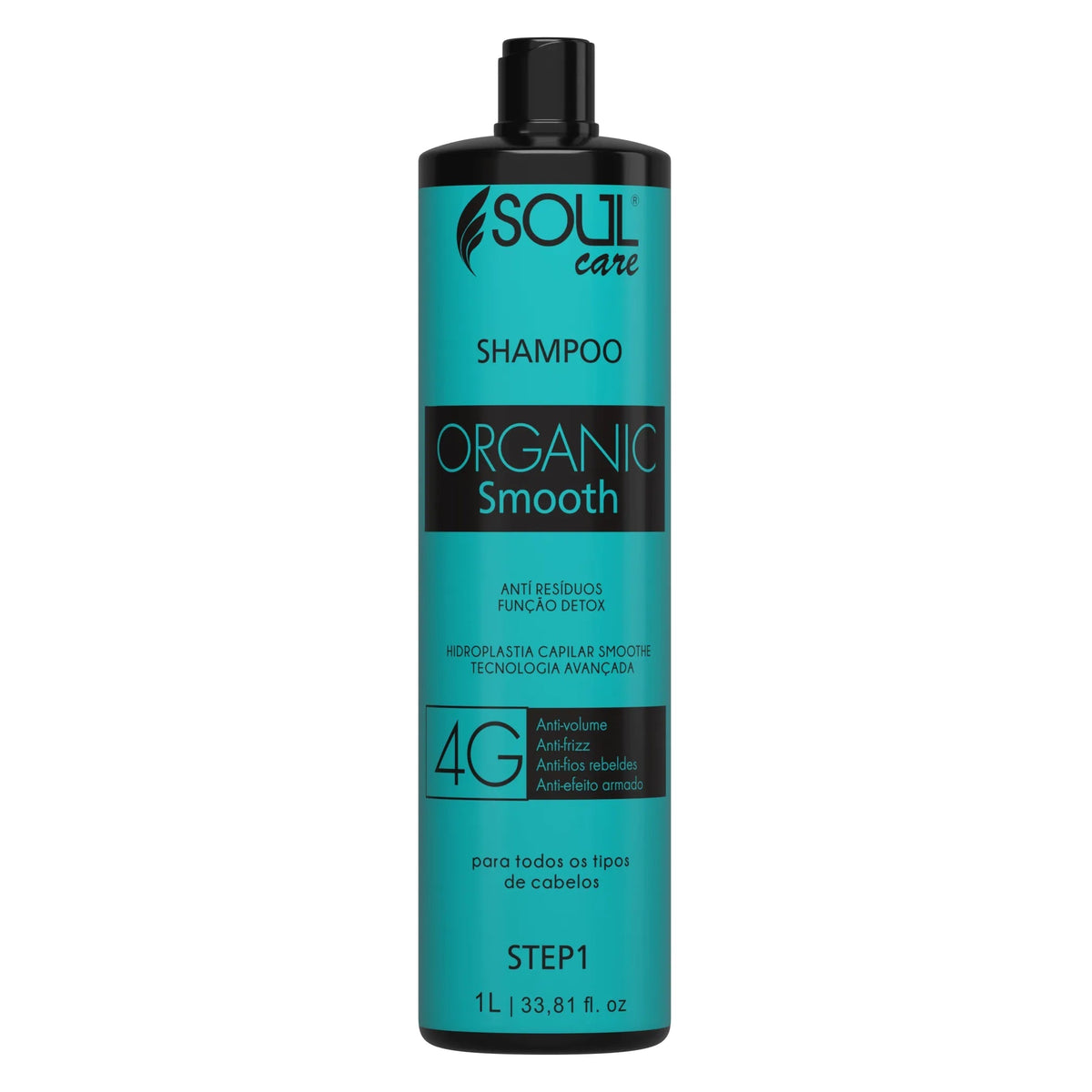Soul Care Organic Smooth Brush Progressive 2x1000ml/33.8 fl.oz. - BuyBrazil