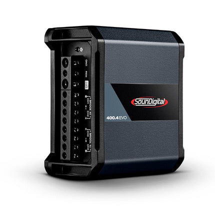 Soundigital SD400.4 EVO 4.0 - 4 OHMS Car Audio Amplifier 400 Watts RMS - BuyBrazil