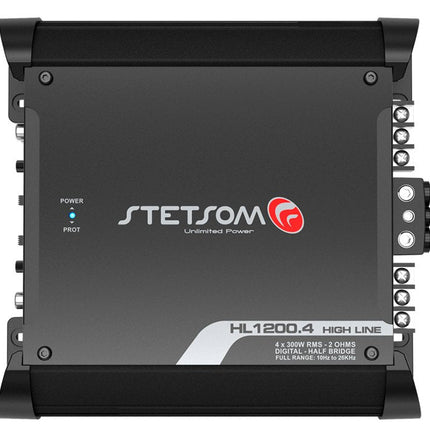 Stetsom HL1200.4 Car Audio Amplifier 4 Channel 1200 Watts RMS - BuyBrazil