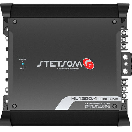 Stetsom HL1200.4 Car Audio Amplifier 4 Channel 1200 Watts RMS - BuyBrazil