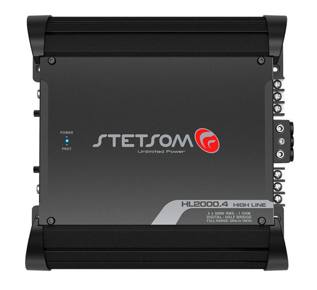 Stetsom Hl2000.4 Car Audio Amplifier 4 Channel 2000 Watts Rms - BuyBrazil