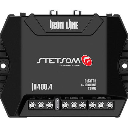 Stetsom IR400.4 Digital Amplifier Module Iron Line 400 Watts RMS 2 Ohms 4 Channels Automotive Sound - BuyBrazil