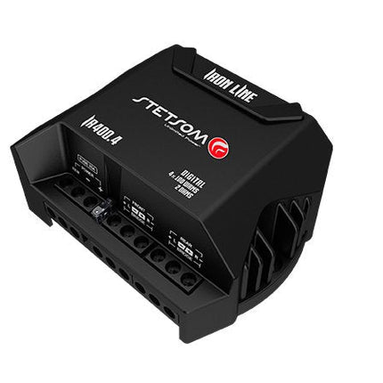Stetsom IR400.4 Digital Amplifier Module Iron Line 400 Watts RMS 2 Ohms 4 Channels Automotive Sound - BuyBrazil