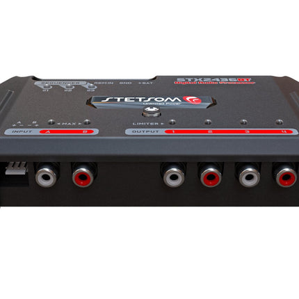 Stetsom STX2436 Bluetooth DSP Crossover & Equalizer 4 Output Channel Full Digital Signal Processor - BuyBrazil