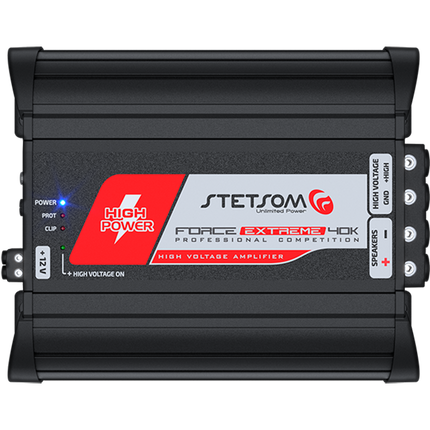 Stetsom Force Extreme 40K High Volt Car Audio Amplifier Mono 40.000 Watts RMS