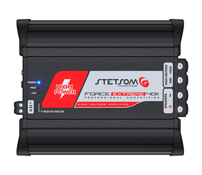 Stetsom Force Extreme 40K High Volt Car Audio Amplifier Mono 40.000 Watts RMS