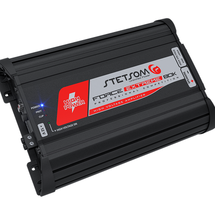 Stetsom Force Extreme 80K High Volt Car Audio Amplifier Mono 80.000 Watts RMS