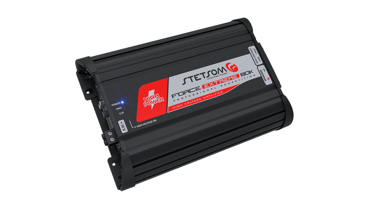 Stetsom Force Extreme 80K High Volt Car Audio Amplifier Mono 80.000 Watts RMS
