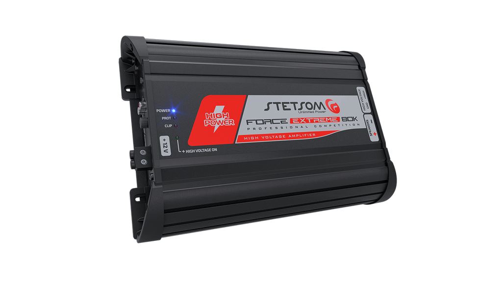 Stetsom Force Extreme 80K High Volt Car Audio Amplifier Mono 80.000 Watts RMS