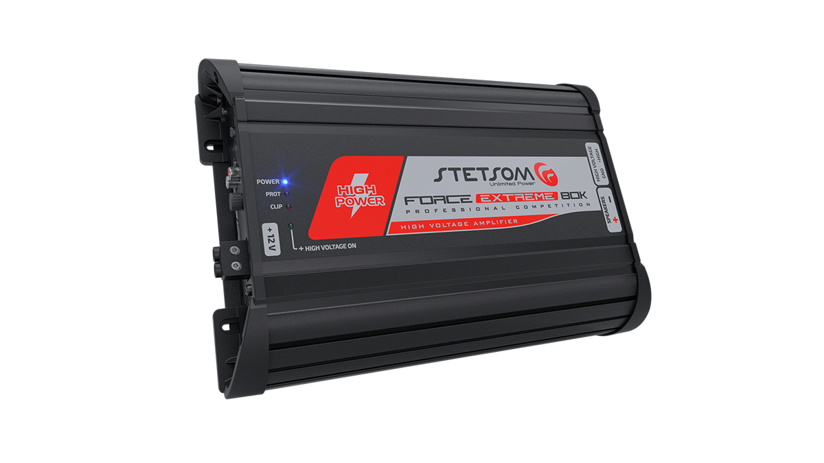 Stetsom Force Extreme 80K High Volt Car Audio Amplifier Mono 80.000 Watts RMS