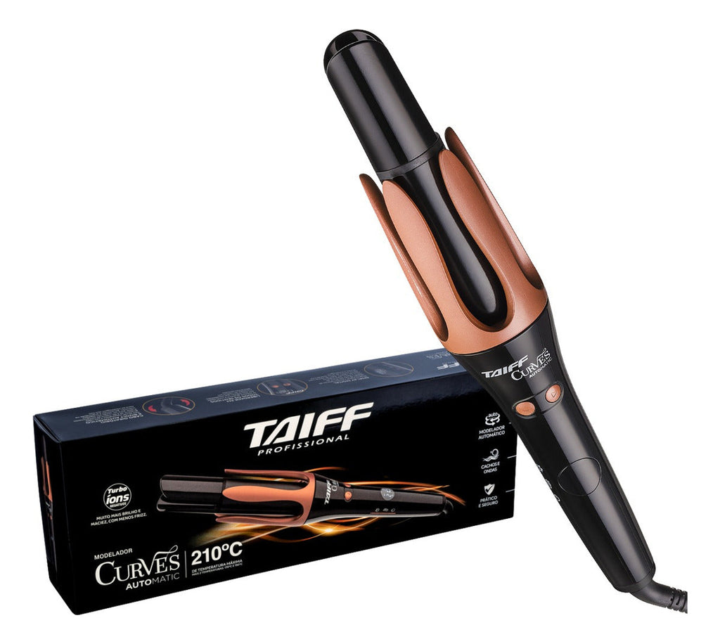 Taiff Curves Automatic Curling Iron 32mm Black - BuyBrazil