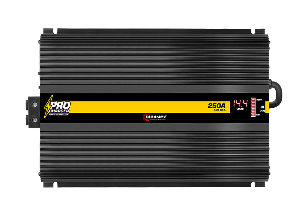 Taramps Pro Charger 250a Power Supply/Battery Charger 250a With Voltmeter - BuyBrazil