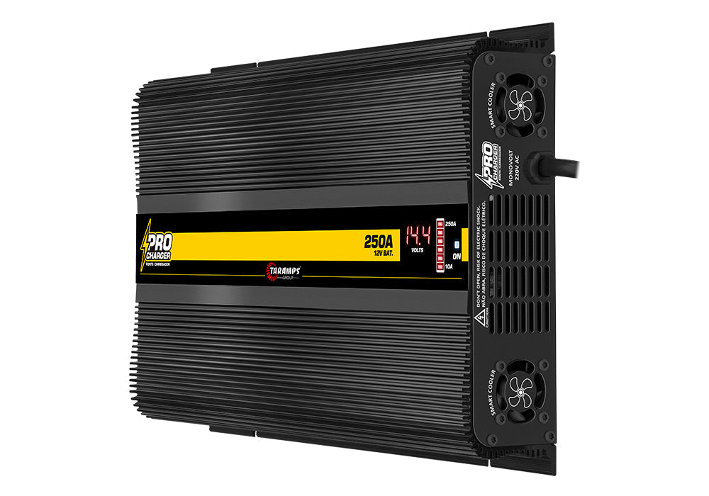 Taramps Pro Charger 250a Power Supply Battery Charger 250a With Voltmeter - BuyBrazil