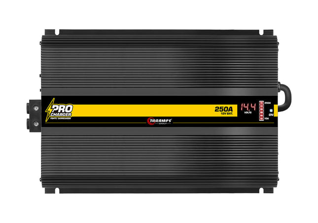 Taramps Pro Charger 250a Power Supply Battery Charger 250a With Voltmeter - BuyBrazil