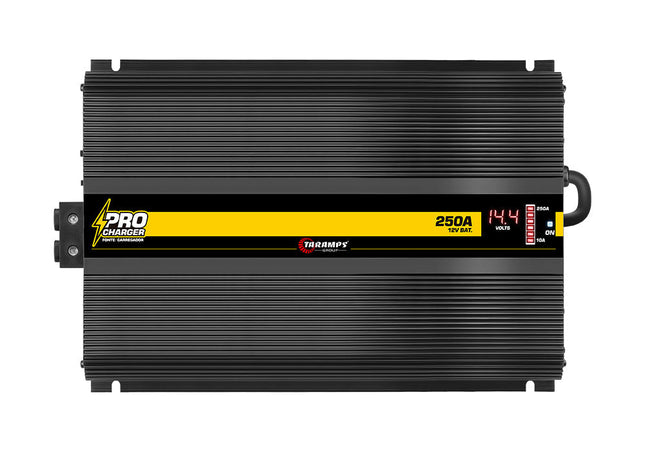 Taramps Pro Charger 250a Power Supply/Battery Charger 250a With Voltmeter - BuyBrazil