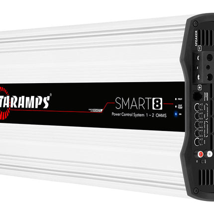 Taramps Smart 8 – 1~2 Ohms 8000 Watts Rms Car Audio Amplifier - BuyBrazil