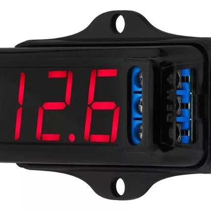 Taramps Voltimeter VTR1000 Red Led Battery Meter - BuyBrazil