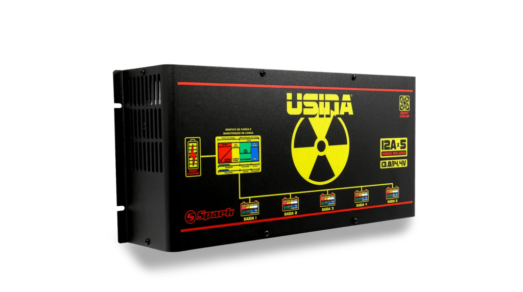 Usina HV12AX5 Automotive Source and Charger Power Plant Bivolt Smart Charger - BuyBrazil