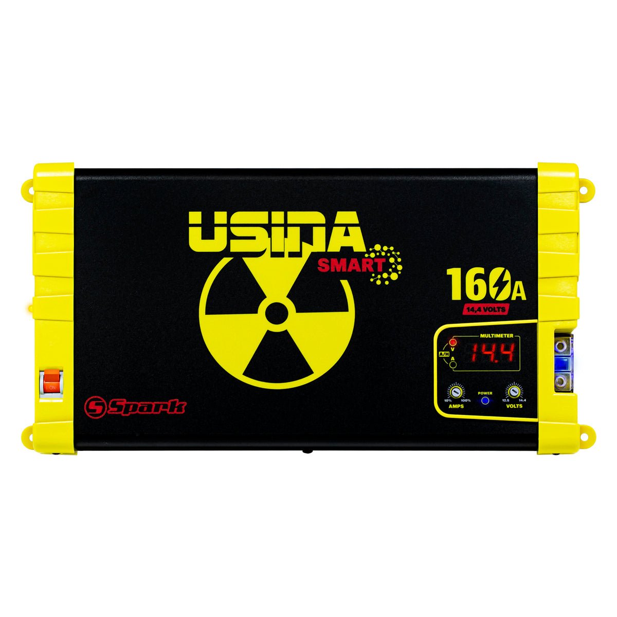 Usina Smart 160A Automotive Source Digital Spark Power Plant 160A Smart Bivolt Voltmeter Ammeter - BuyBrazil
