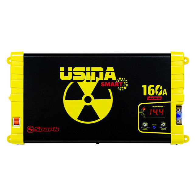 Usina Smart 160A Automotive Source Digital Spark Power Plant 160A Smart Bivolt Voltmeter Ammeter - BuyBrazil