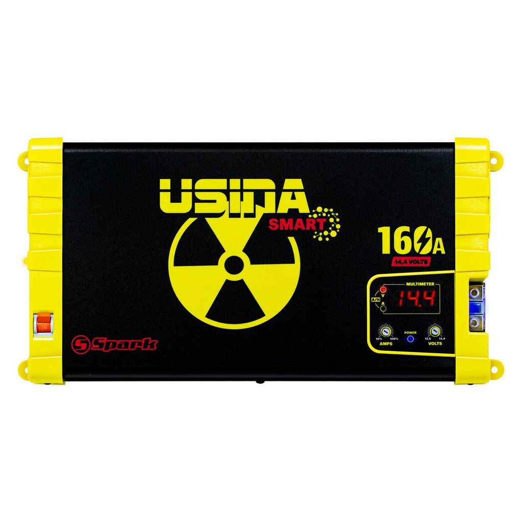Usina Smart 160A Automotive Source Digital Spark Power Plant 160A Smart Bivolt Voltmeter Ammeter - BuyBrazil