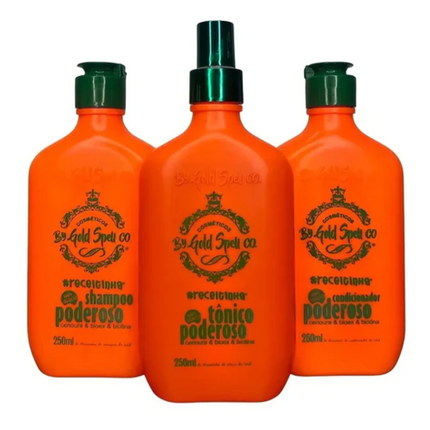 Gold Spell Cosmeticos - Tônico Poderoso Powerful Tonic, Shampoo And Conditioner