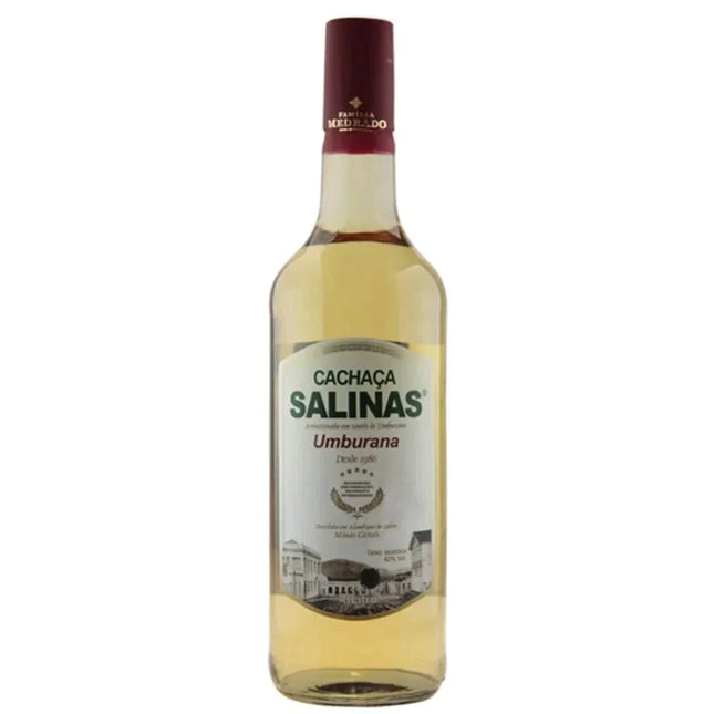 Cachaça Salinas Amburana 1000ml/33.8fl.oz.