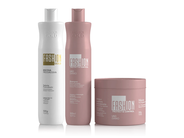 Ybera Fashion Gold - Progressive Brush Combo 500g 3 Steps